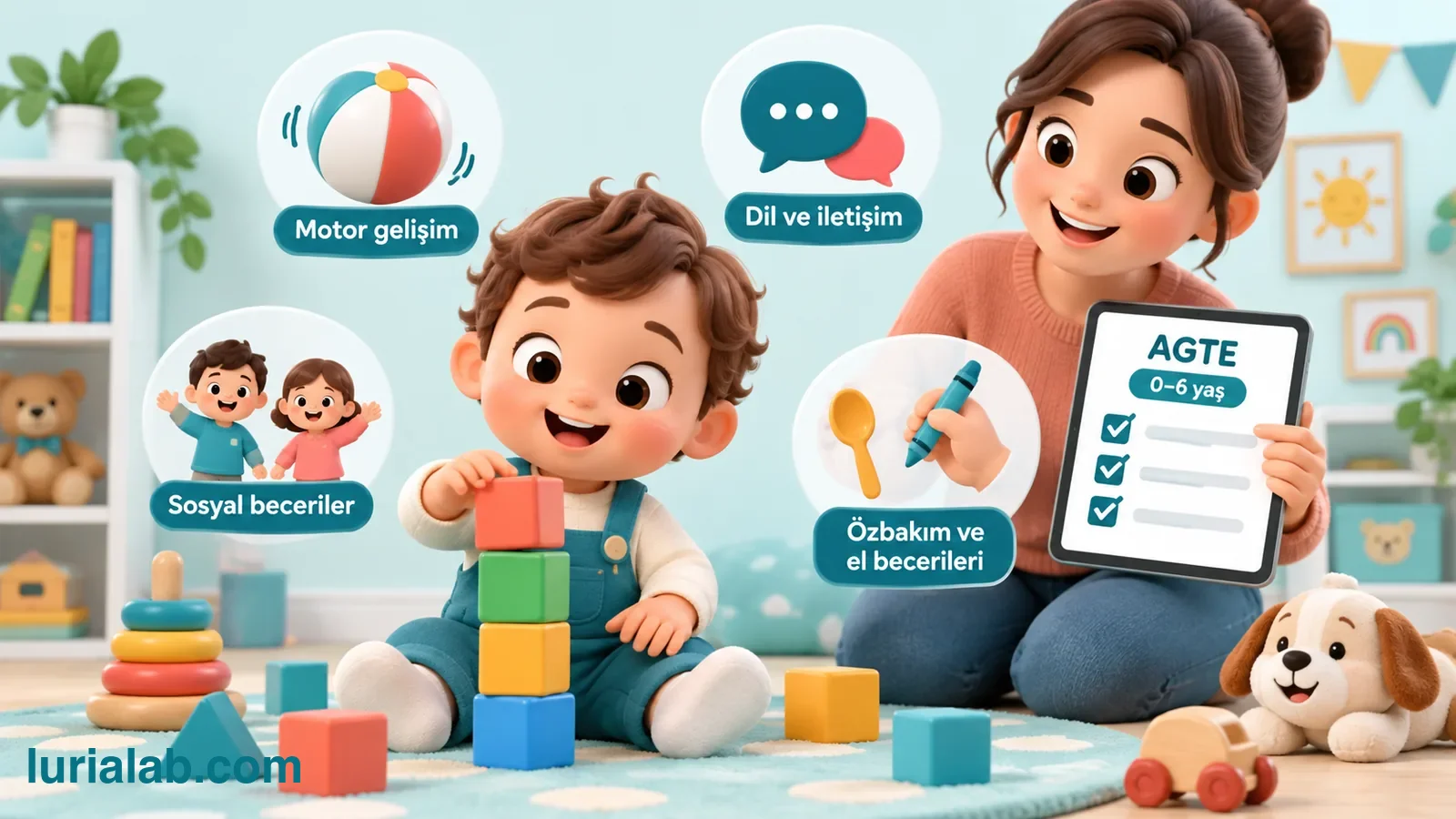 AGTE Testi: Çocuk Gelişim Taraması Ücretsiz Online